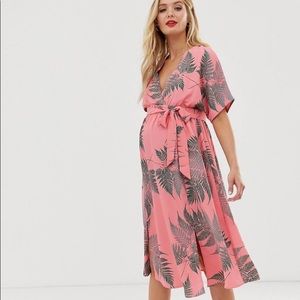 ASOS Glamorous Bloom maternity dress